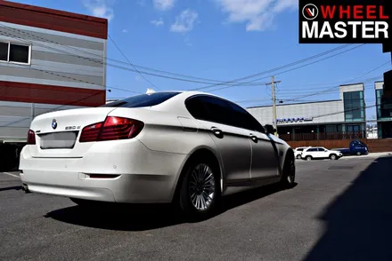 [휠마스터] 휠 한짝에 스크레치가 생긴 BMW 520d 차량의 깔끔한  휠복원 후기 / BMW휠복원 / 파주,일산