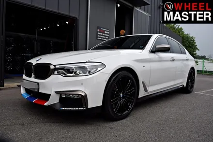 [휠마스터] BMW 540i 블랙유광 휠도색 후기 / 일산 휠복원 / 파주,일산