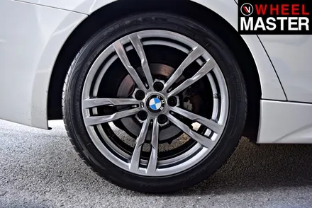 [휠마스터] BMW 320d 굴절수리 및 고스트크롬 분체도장 / 일산 휠복원 / 파주,일산