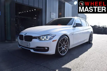[휠마스터] BMW 325d에 장착한 ATS휠 휠복원 및 고스트크롬 분체도장 / 일산 휠도색 / 파주,일산