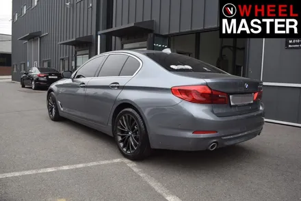 [휠마스터] BMW 520d 휠복원 및 검메탈 분체도장 / 일산 휠도색 / 파주,일산