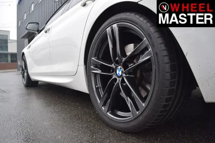 [휠마스터] BMW 640d 휠굴절수리 및 고스트크롬 분체도장 / 일산 휠복원 / 파주,일산
