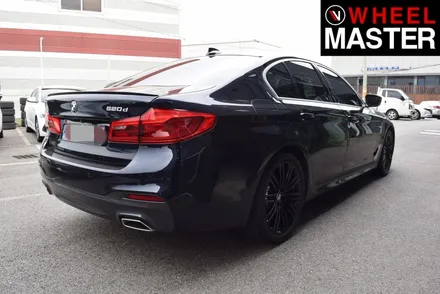 [휠마스터] BMW 520d 블랙유광 휠도색 / 일산 분체도장 / 파주,일산