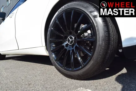 [휠마스터] 벤츠 A클래스 AMG 블랙유광 휠도색 / 일산 분체도장 / 파주,일산