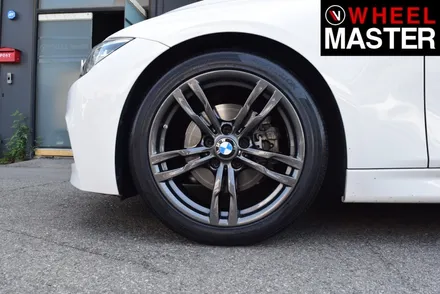 [휠마스터] BMW 320d 휠복원 및 검메탈 휠도색 / 일산 분체도장 / 파주,일산