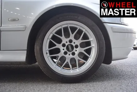[휠마스터] BMW 530i 휠기스복원 및 실버 분체도장 / BBS 휠복원 / 파주,일산