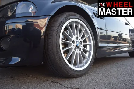 [휠마스터] BMW M3 휠기스복원 및 실버 분체도장 / 일산 휠도색 / 파주,일산