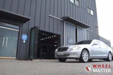 [휠마스터] 벤츠 S500 18인치 순정실버휠 작업 / 일산 분체도장 / 파주,일산