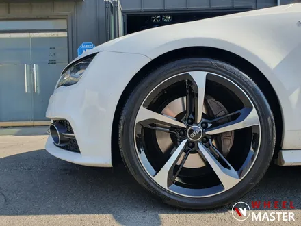 [휠마스터] 아우디 A7 rs7(st.) 20인치 블랙폴리쉬 재작업 / 일산 분체도장 / 파주,일산