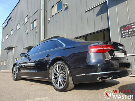 [휠마스터] 아우디 A8L 60TDI 20인치 고스트크롬 분체도장 / 아우디 휠복원 / 파주,일산