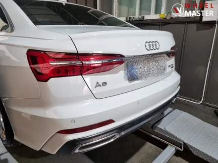 일산 휠수리 / 아우디 C8 A6 45TFSI 19인치 다이아컷팅 휠교체 / 아우디 휠교체 / 파주,일산