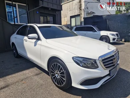 벤츠 e300 18인치 마차휠 정품 블랙폴리쉬 18인치 교체작업 / 파주,일산