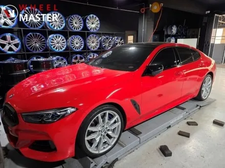 BMW M850I 895M 20인치 포트홀 사고로인한 휠교체 및 하이퍼실버 분체도장 / 파주,일산