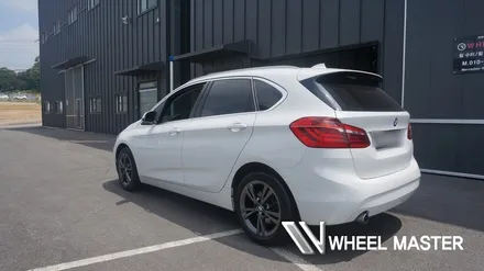 휠도장. 완벽하게 BMW 218D 휠. 퓨터그레이 도색 휠마스터 / 파주,일산
