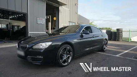 BMW 640D 휠 19인치 고스트크롬 휠도색 / 파주,일산