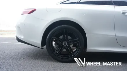 벤츠 e220d 휠 쿠페 19인치 휠 검정유광 휠도색 / 파주,일산