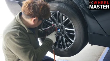 휠도색을 통해 멋을 더한 BMW 745Li / 일산 휠도색 / 파주,일산