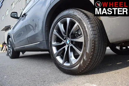 [휠마스터] BMW X6 휠복원 및 고스트크롬 휠도색 / 일산 분체도장 / 파주,일산