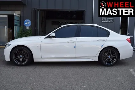 [휠마스터] BMW 320d 휠복원 및 검메탈 휠도색 / 일산 분체도장 / 파주,일산
