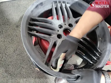 반무광 휠도색 / BMW 335D 투어링 알피나 반무광 분체도장 / 파주,일산