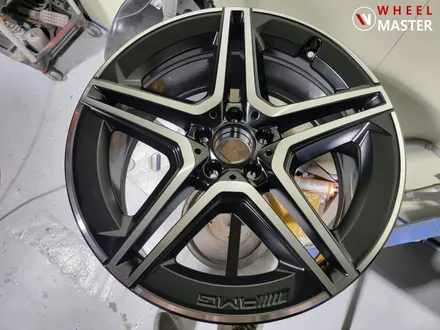 벤츠 휠복원 / 벤츠 GLE400D 심각한 휠파손 용접성형후 원형 휠복원 / 파주,일산