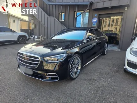 벤츠 W223 S500 AMG 21인치 휠 굴절수리 및 다이아컷팅 휠복원 / 파주,일산