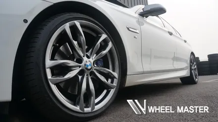 bmw 550d m 휠 20인치 고스트크롬 휠도색 휠마스터 / 파주,일산