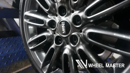 bmw 미니 휠 17인치 퓨터그레이 휠도색 / 파주,일산