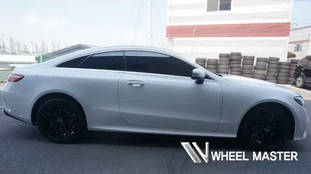 벤츠 e220d 휠 쿠페 19인치 휠 검정유광 휠도색 / 파주,일산