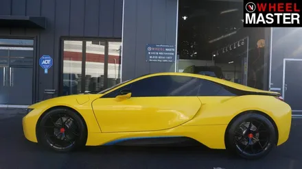 BMW i8 의 블랙유광 휠도색 후기 / 파주,일산