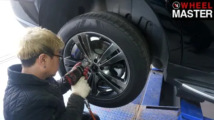벤츠 ML350 차량의 고스트크롬 휠도색 및 휠복원 후기 / 일산 휠도색 / 파주,일산
