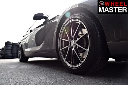 [휠마스터] 고스트크롬 컬러로 휠복원 한 모터스포츠 휠을 장착한 BMW 640i / 일산 휠복원 / 파주,일산