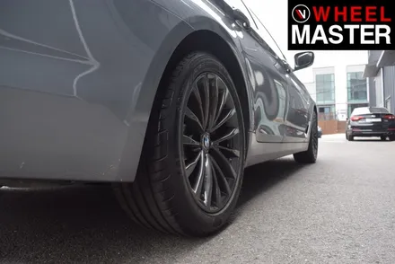[휠마스터] BMW 520d 휠복원 및 검메탈 분체도장 / 일산 휠도색 / 파주,일산