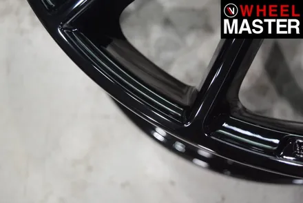 [휠마스터] 벤츠 C43 AMG 휠굴절수리 및 블랙유광 휠도색 / 일산 휠복원 / 파주,일산