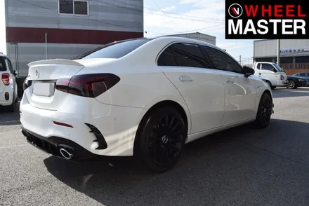 [휠마스터] 벤츠 A클래스 AMG 블랙유광 휠도색 / 일산 분체도장 / 파주,일산