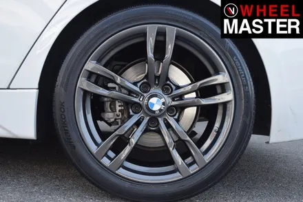 [휠마스터] BMW 320d 휠복원 및 검메탈 휠도색 / 일산 분체도장 / 파주,일산