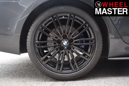 [휠마스터] BMW 540i 휠기스 복원 및 블랙유광 분체도장 / 일산 휠도색 / 파주,일산