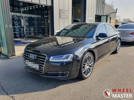 [휠마스터] 아우디 A8L 60TDI 20인치 고스트크롬 분체도장 / 아우디 휠복원 / 파주,일산