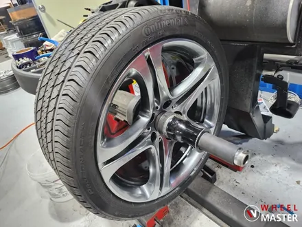 고스트크롬 휠도색 / BMW 640D 19인치 약품박리후 고스트크롬 휠도색 후기 / 파주,일산