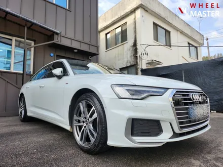 일산 휠수리 / 아우디 C8 A6 45TFSI 19인치 다이아컷팅 휠교체 / 아우디 휠교체 / 파주,일산