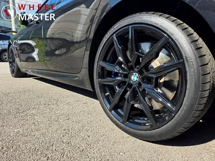 BMW M850I 895M 20인치 주차기스 제거후 검정유광 분체도장 / 파주,일산