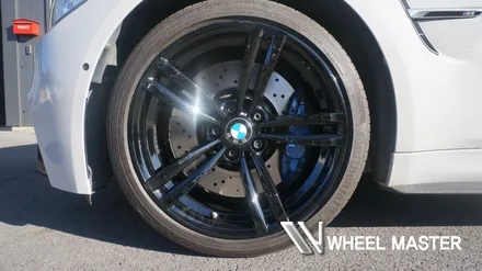 BMW M3 휠 검정 유광 휠도색 / 파주,일산