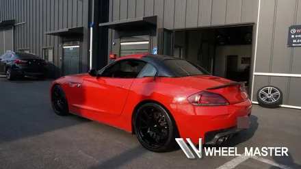 BMW Z4 휠 어드반 정품 19인치 검정 유광 휠도색 / 파주,일산