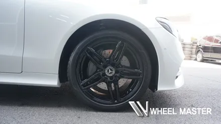 벤츠 e220d 휠 쿠페 19인치 휠 검정유광 휠도색 / 파주,일산