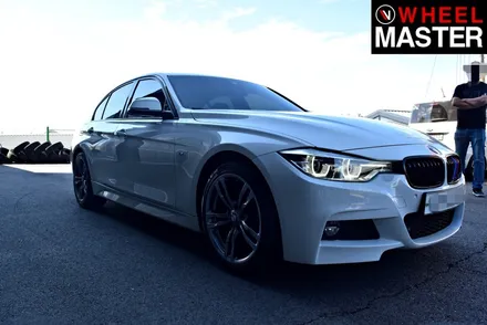 [휠마스터] BMW 320d 굴절수리 및 고스트크롬 분체도장 / 일산 휠복원 / 파주,일산