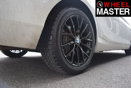 [휠마스터] BMW 118d 블랙유광 분체도장 / 일산 휠복원 / 파주,일산