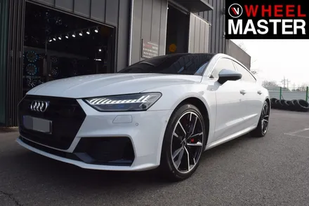 [휠마스터] 아우디 A7 블랙폴리시 휠복원 / 일산 분체도장 / 파주,일산