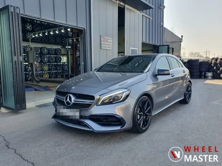 [휠마스터] 벤츠 A45AMG 18인치 검정유광 분체도장 / 벤츠 휠수리 / 파주,일산