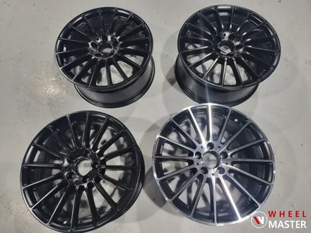 벤츠 E250 익스클루시브 마차휠 블랙폴리쉬 커스텀 작업 / 일산휠복원 / 파주,일산