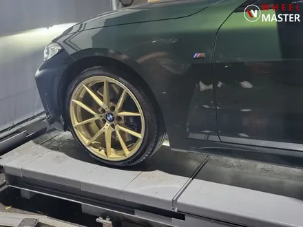 763M 휠도색 / BMW 763M 19인치 프로즌골드 분체도장 / 프로즌골드 휠도색 / 파주,일산